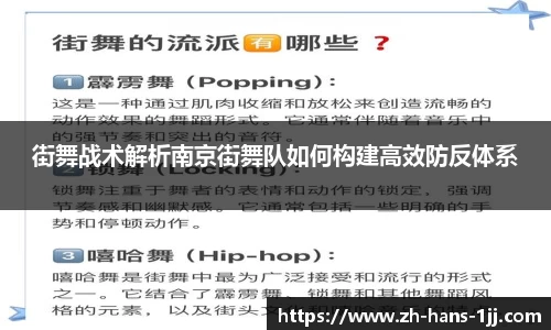 街舞战术解析南京街舞队如何构建高效防反体系